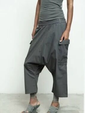 Nicholas K Gray Malibu Paint Drop-Crotch Cargo Pants